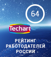 "Текарт" снова в ТОП-100 лучших работодателей России (HeadHunter)